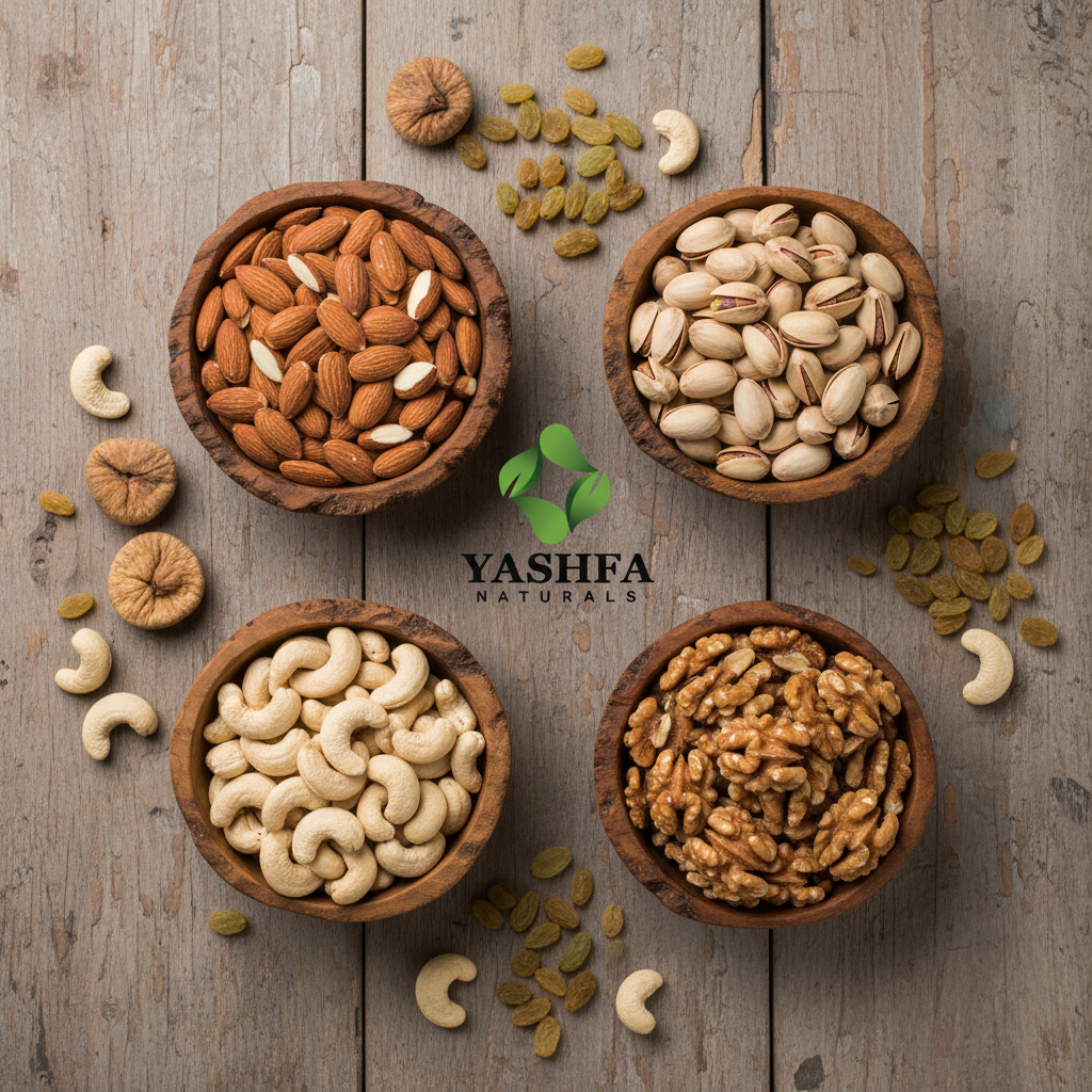 Premium Dry Fruits Online in Pakistan | Fresh & Natural | Yashfa Naturals