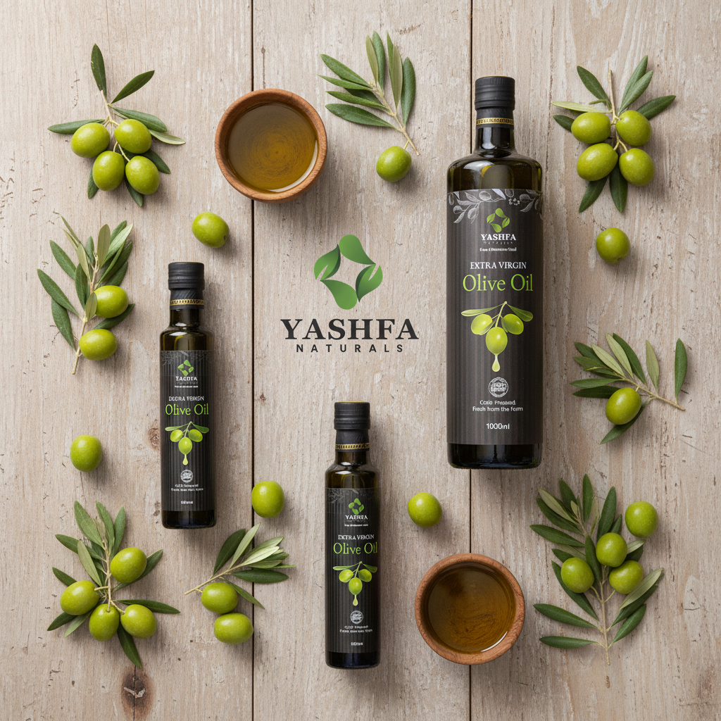 Olive Oil Collection | Extra Virgin & Early Harvest | Yashfa Naturals