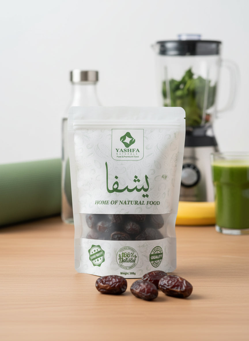 Ajwa Jumbo Dates | تمر عجوة | Yashfa Naturals