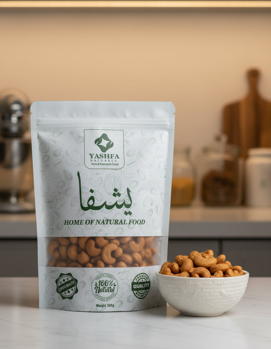 Premium Roasted & Salted Kaju Yashfa Naturals