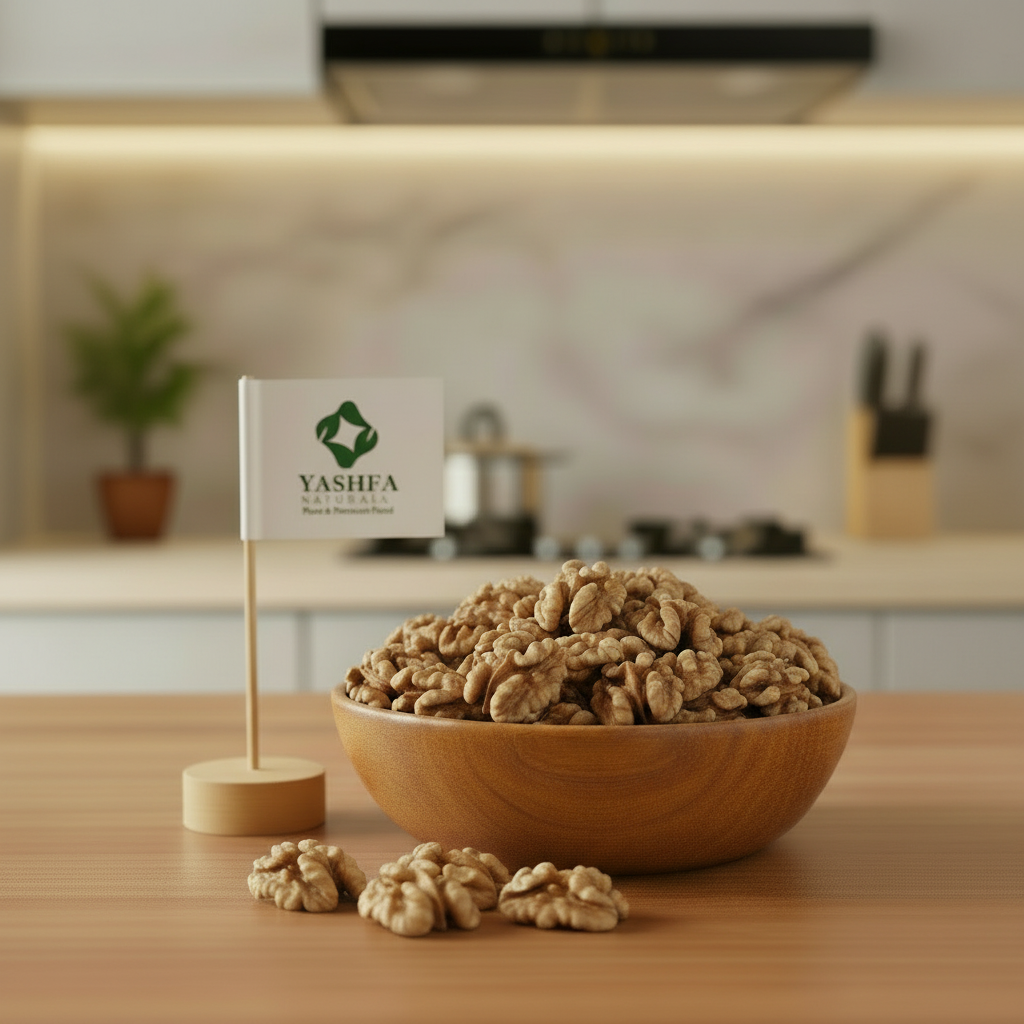 Yashfa Naturals Walnuts Gari