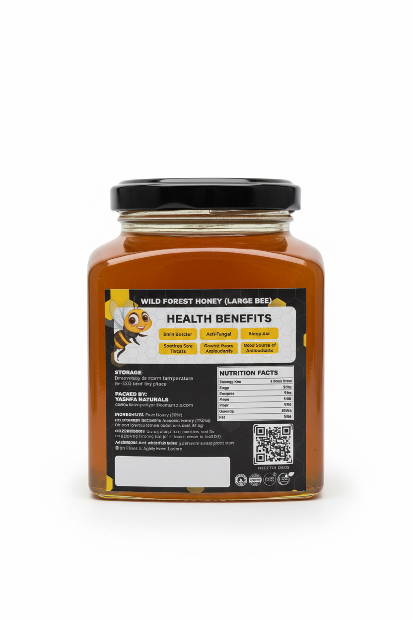 Yashfa Naturals Wild Honey Premium Product Image