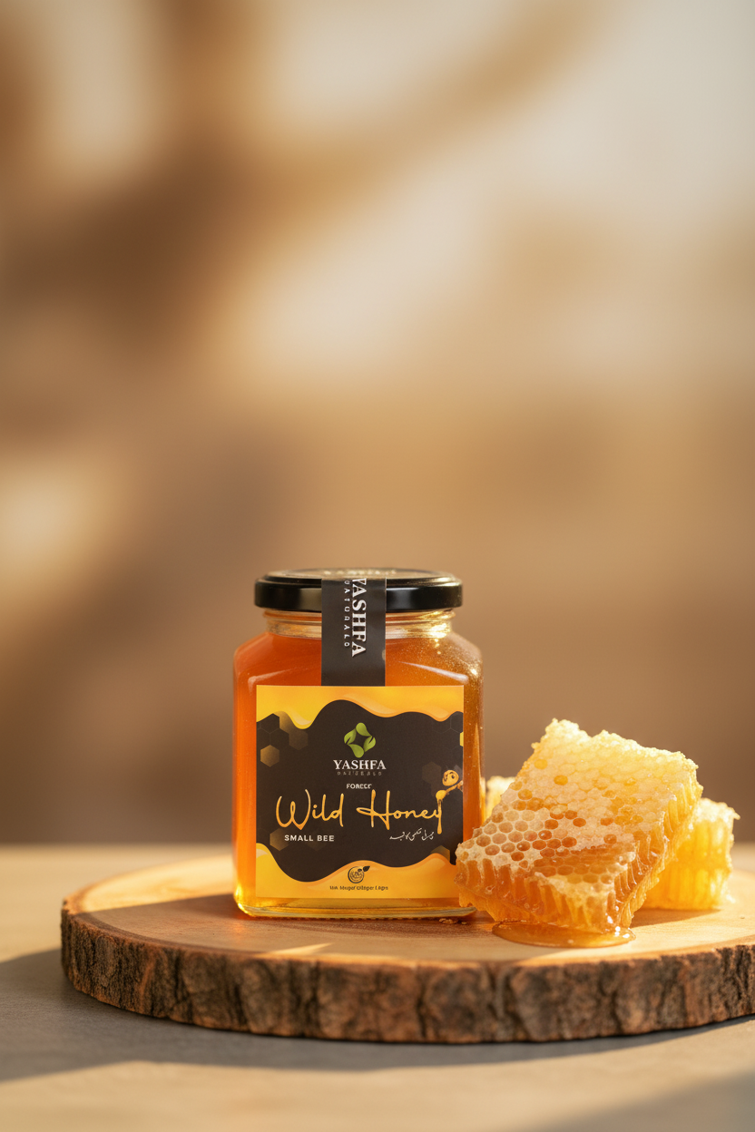 Wild Honey Clean White Background