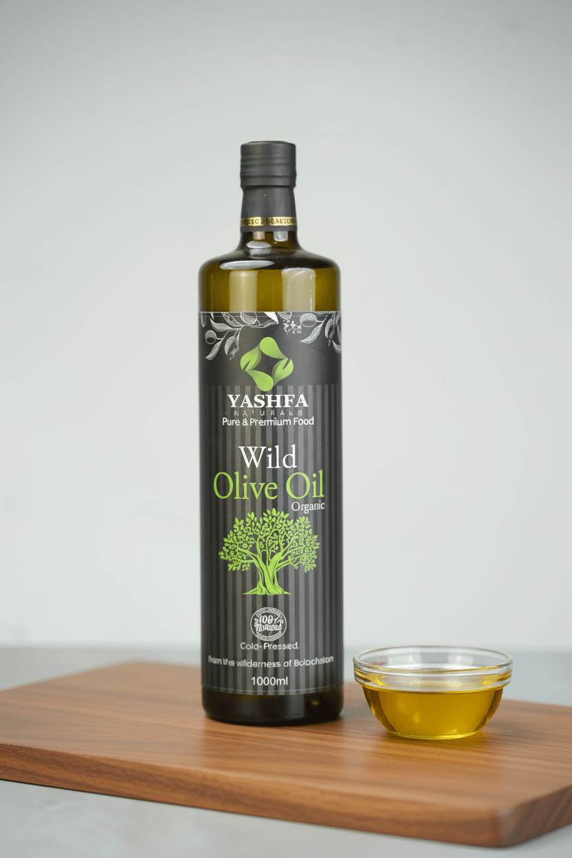 Wild Olive Oil Texture Scene