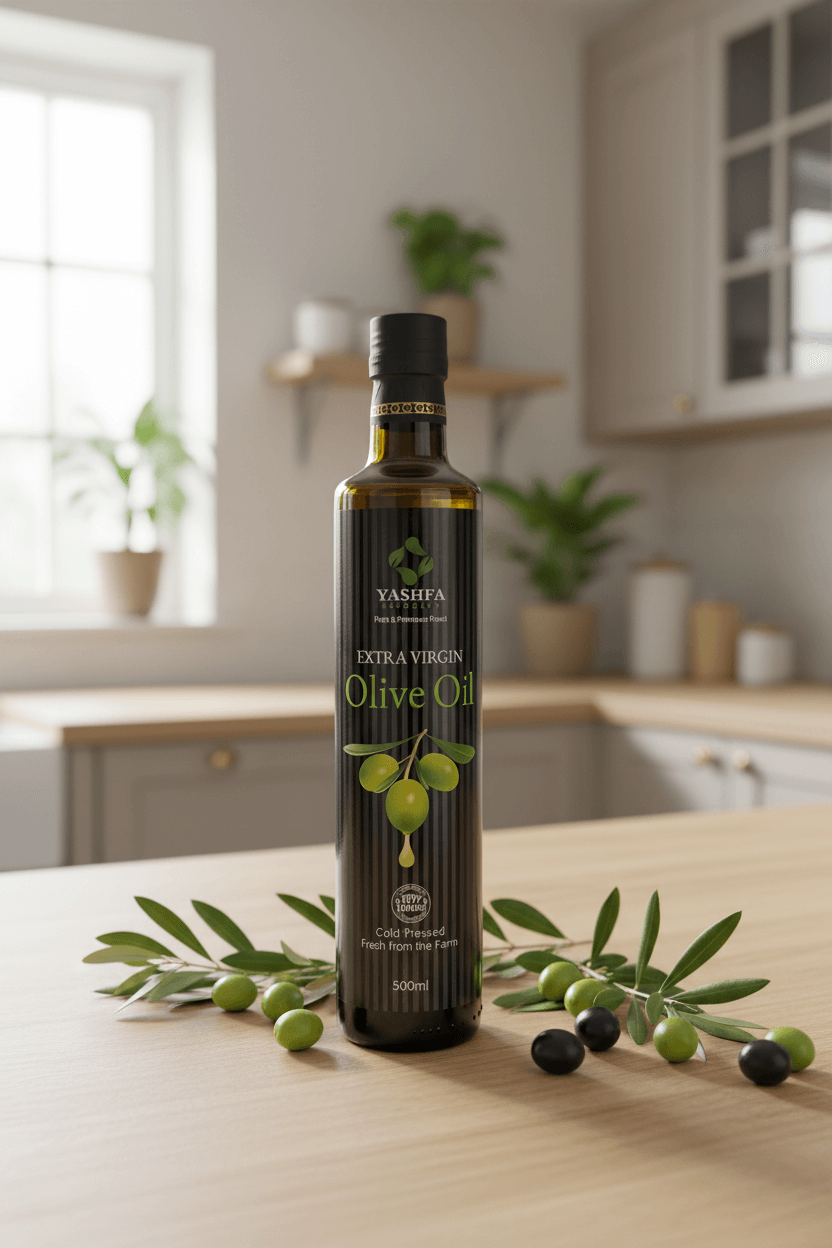 Yashfa Naturals 500ml Kitchen Lifestyle