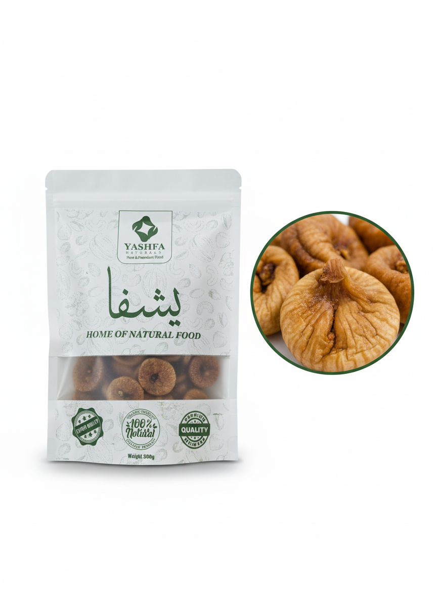 Yashfa Naturals Dried Figs 