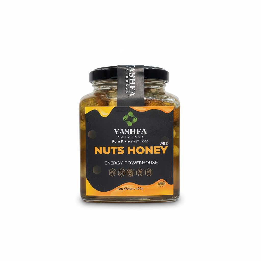 Yashfa Naturals Nuts Honey Product Image