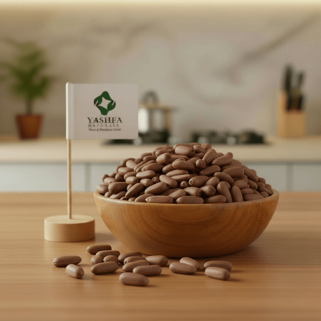 Yashfa Naturals Premium Chilgoza Pine Nuts Hero Shot
