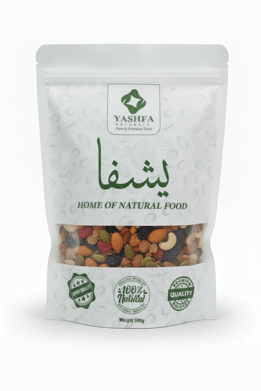 Yashfa Naturals Premium Mixed Dry Fruits Amazon-Style Product Image