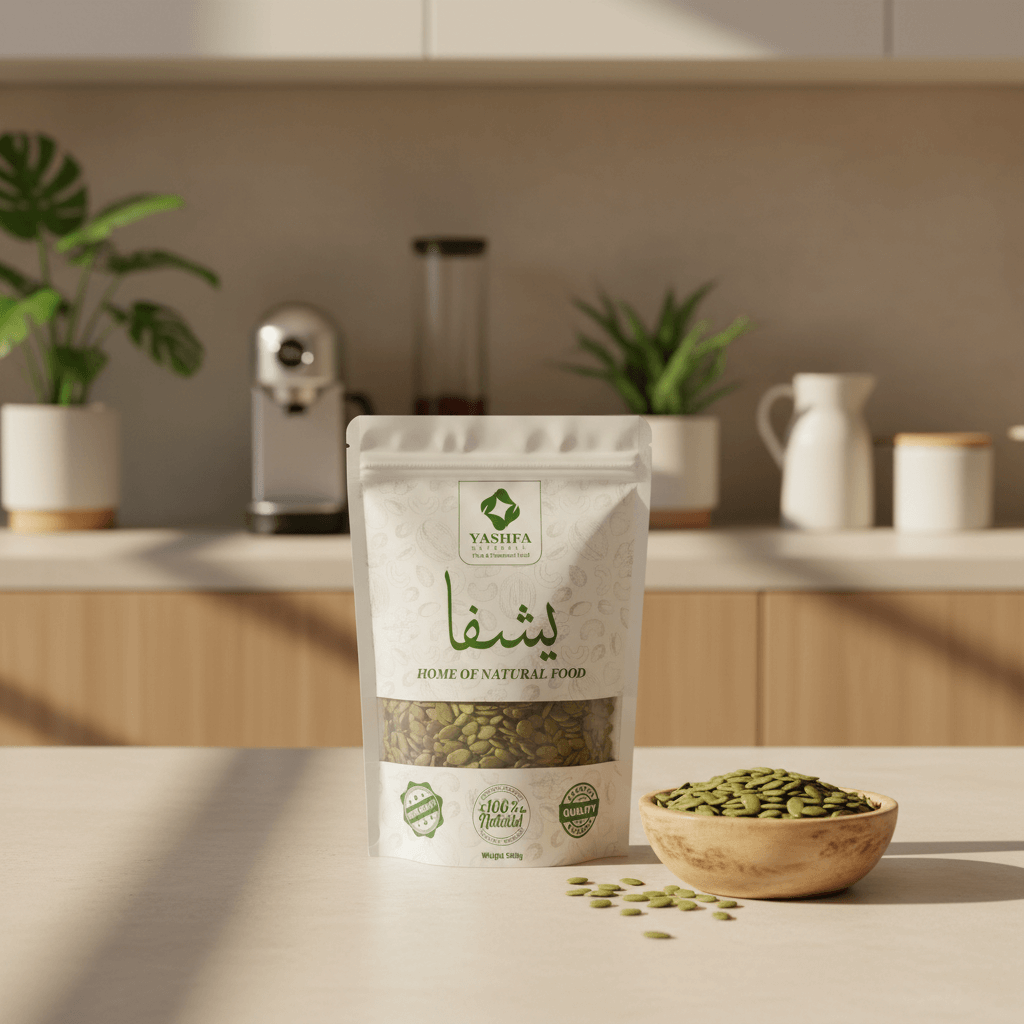 Yashfa Naturals Pumpkin Seeds Lifestyle Image