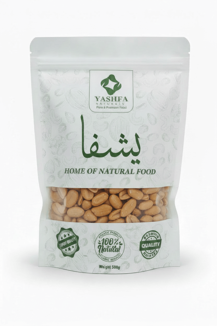 Yashfa Naturals Roasted & Salted Peanuts Amazon-Style Product Image