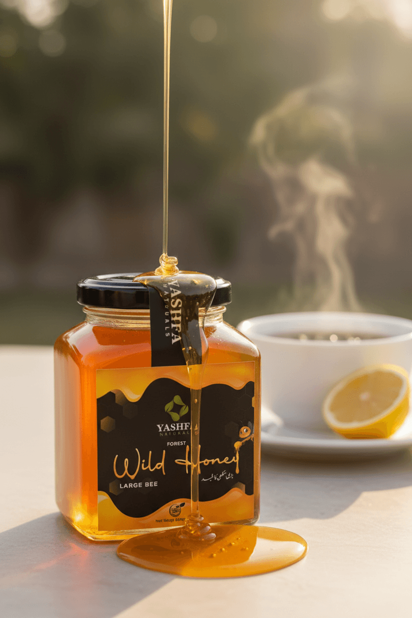 Yashfa Naturals Wild Honey Wellness Scene